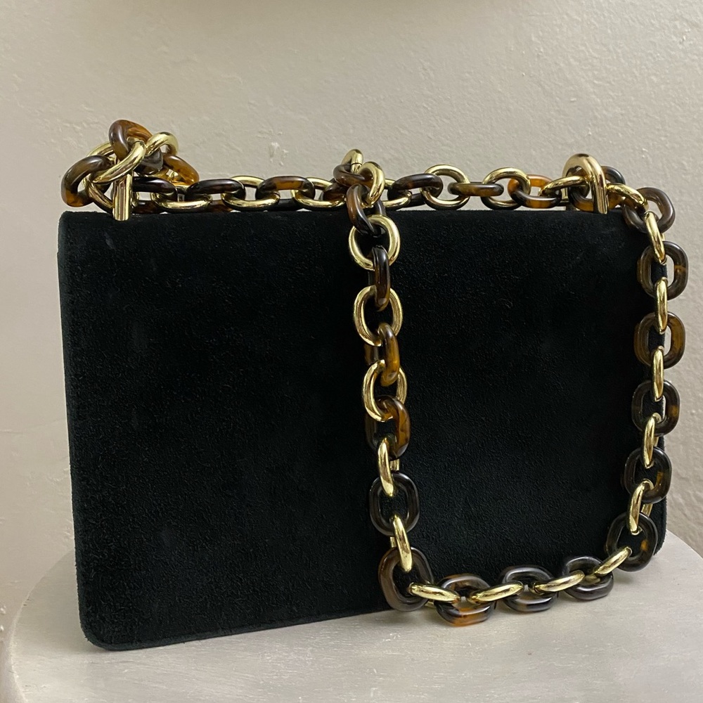 Naked Vice Structured Bag with Chain Detail
